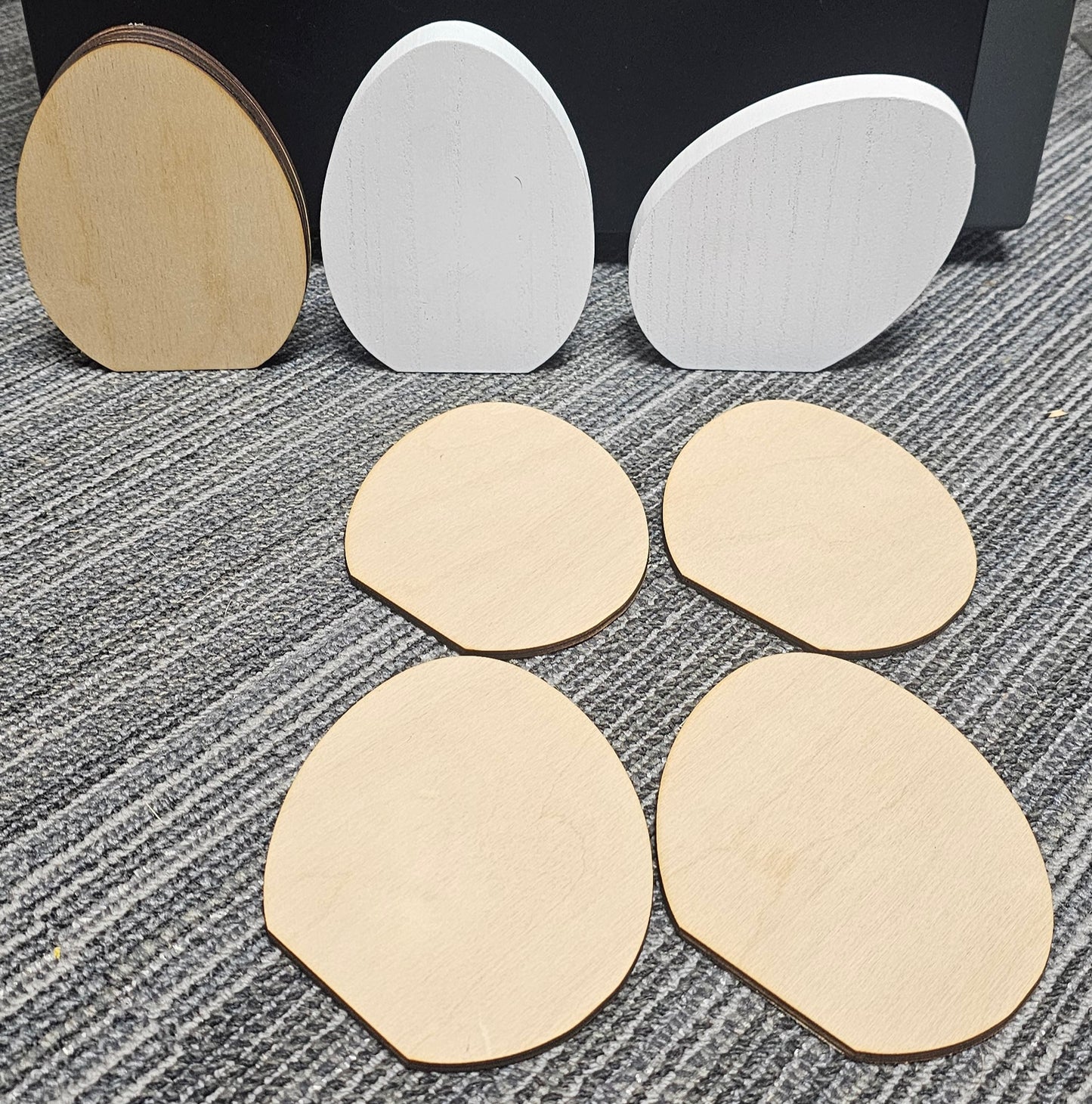 Standing eggs
