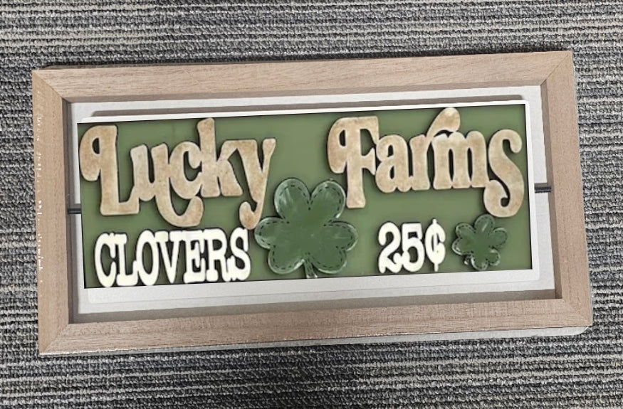 Weekly flip sign