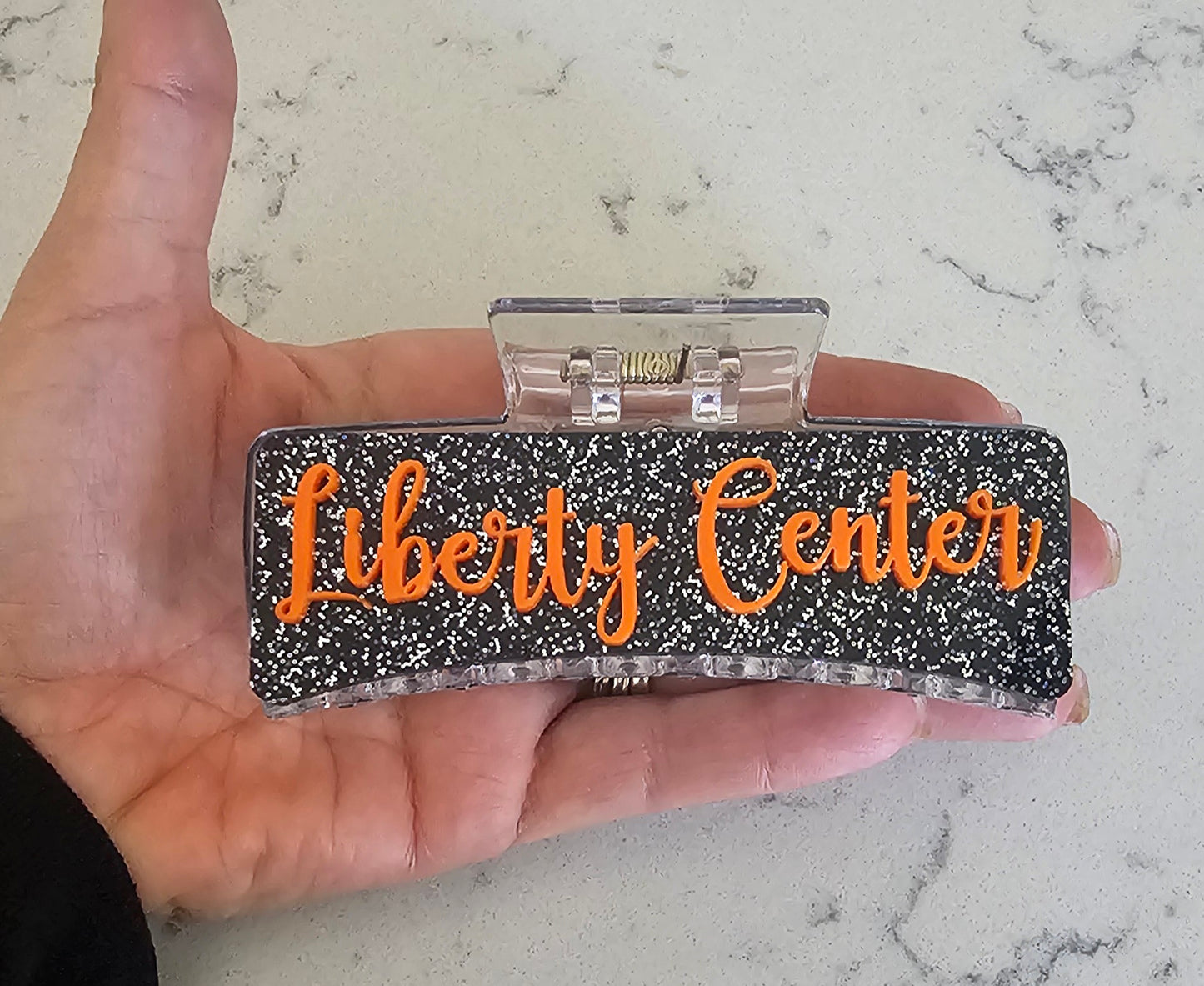 Large liberty center black