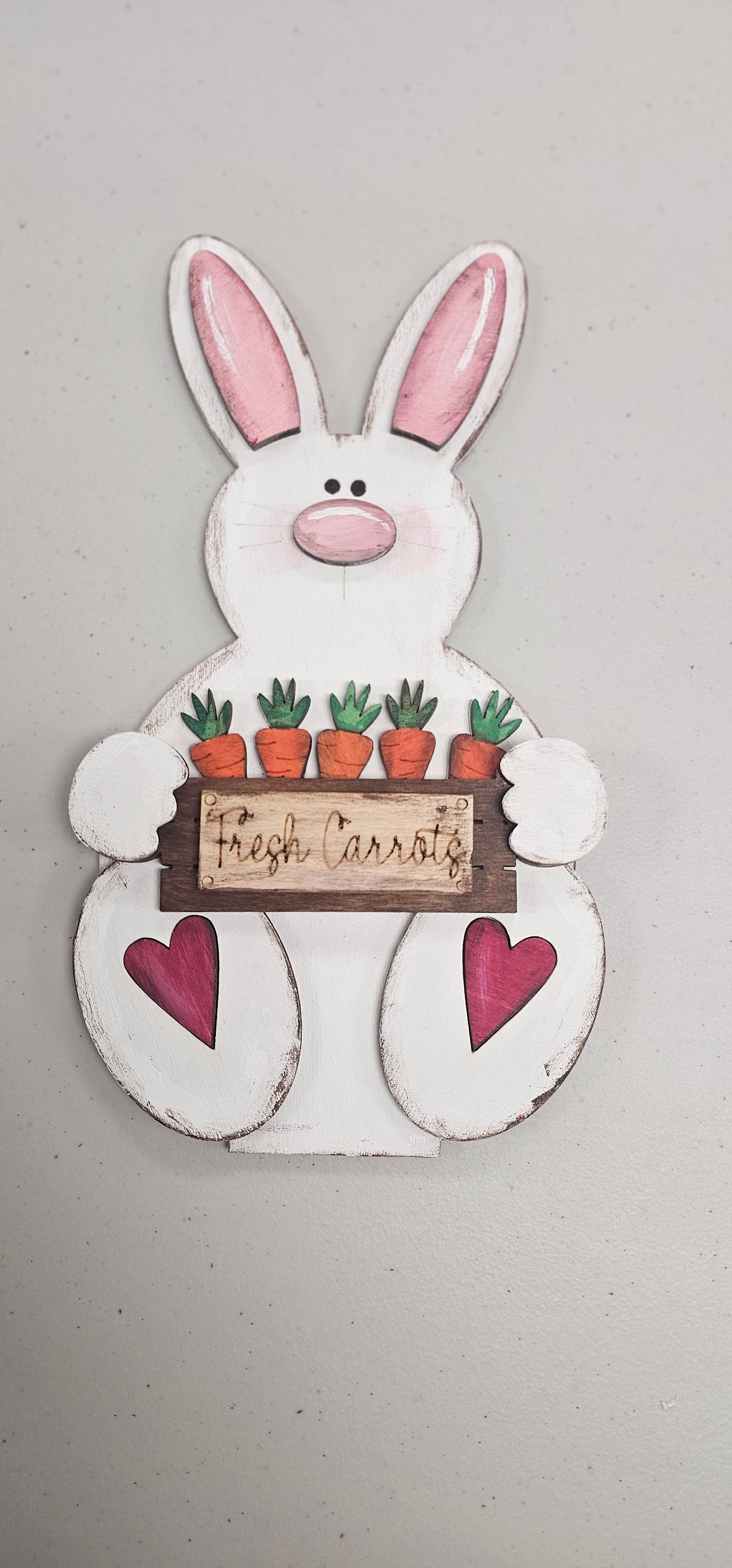 Fresh carrot bunny