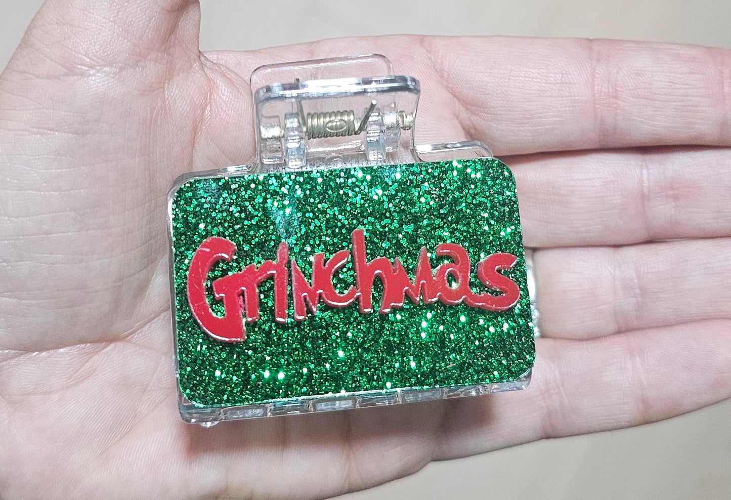 Merry Grinchmas claw small
