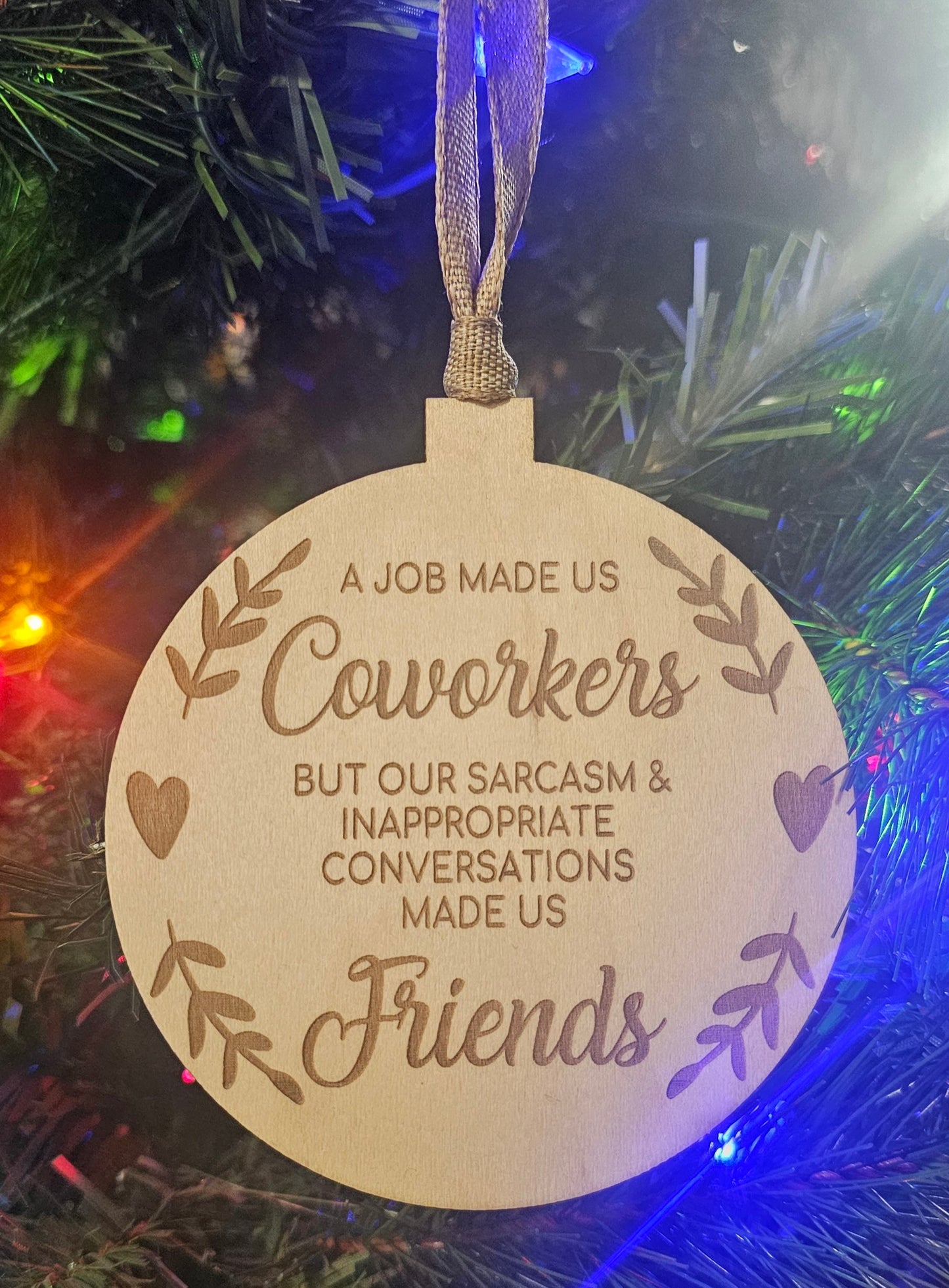 Coworkers made us friends