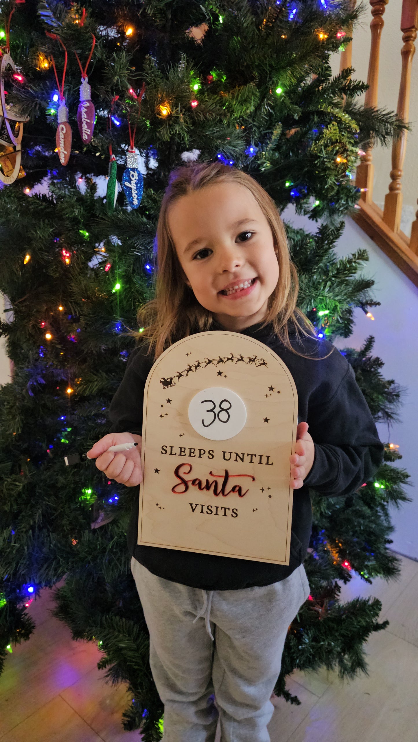 Sleeps until santa