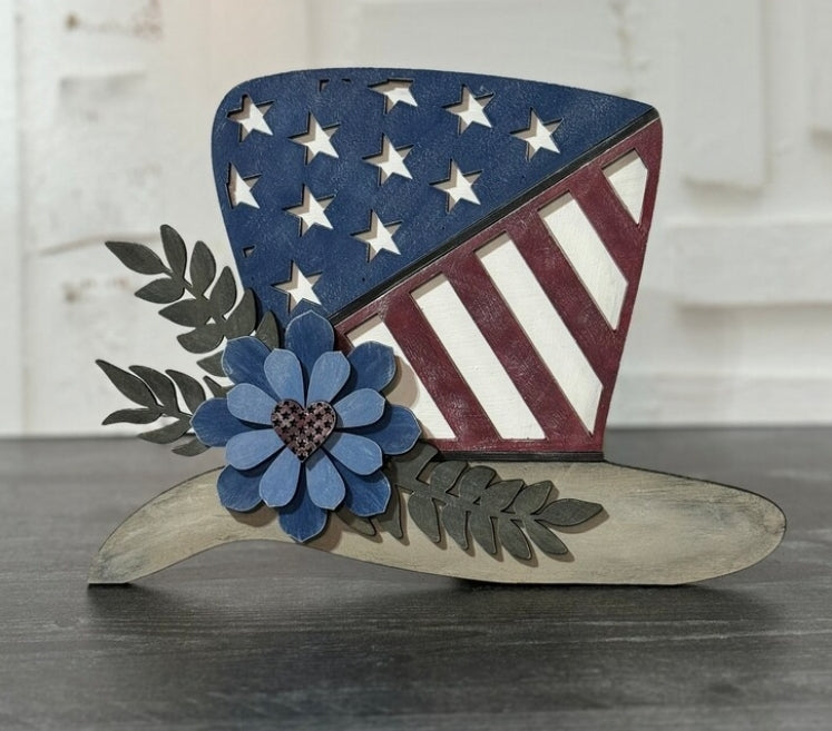 Weekly patriotic hat