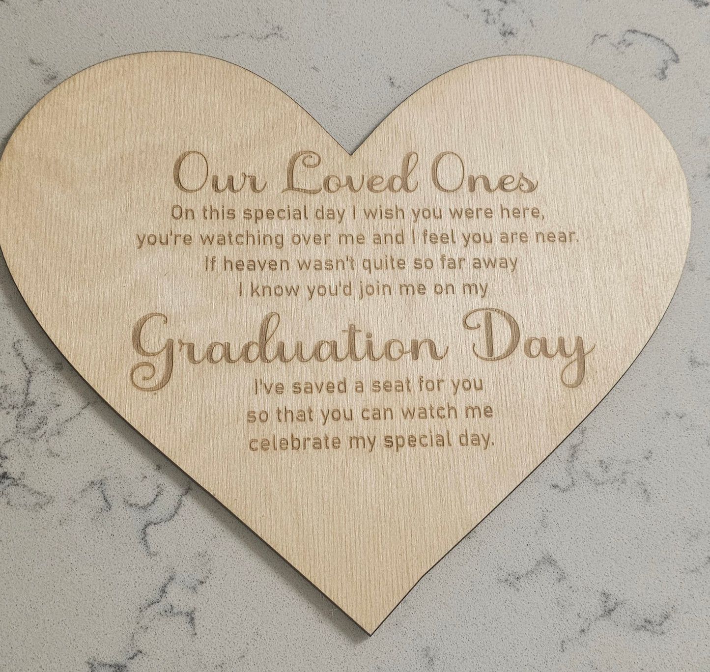 Graduation heart