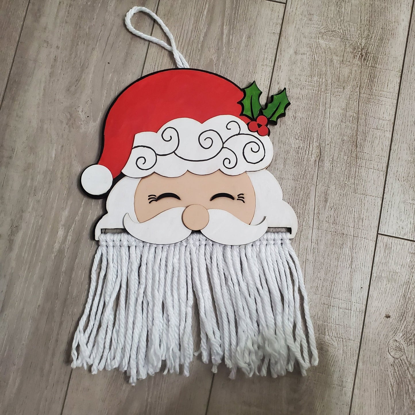 Santa door hanger - Custard cuts
