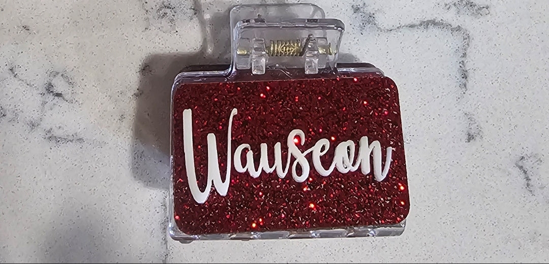Hair clips and key chains
