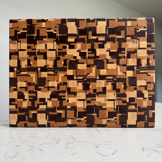 Wood Camo - Endgrain 11 x 15