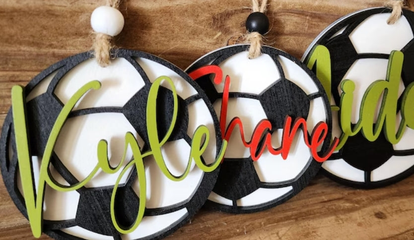 Soccer ornament