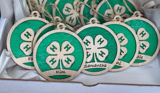 4 H ornament