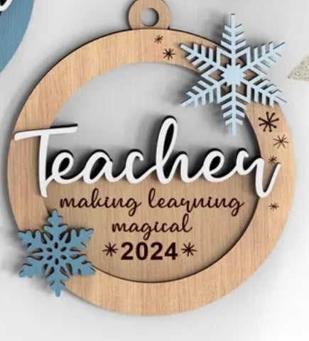 2024 teacher ornament