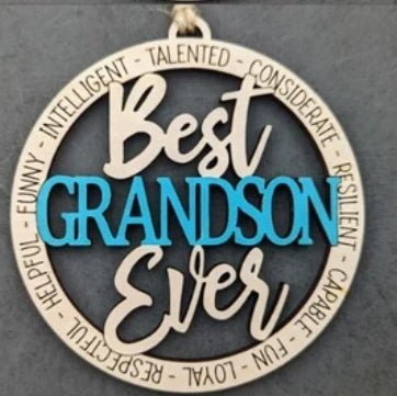 Best grandson ornament - Custard cuts