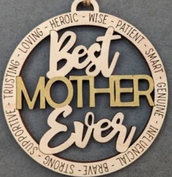 Best mother ornament - Custard cuts