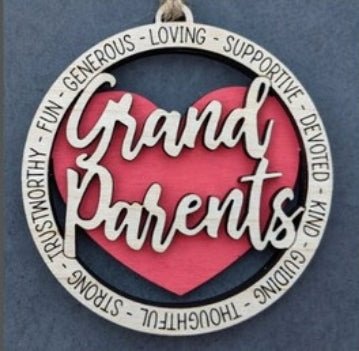 Grandparents ornament - Custard cuts