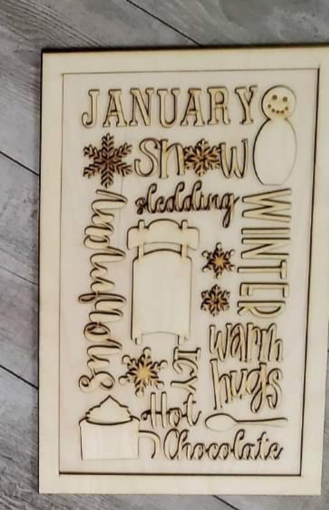 January DIY - Custard cuts