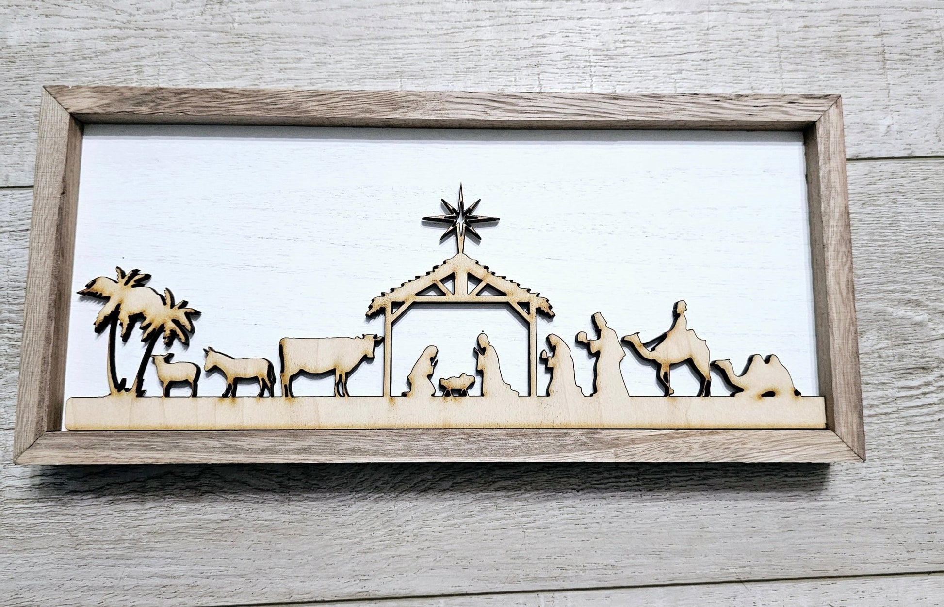 Nativity set - Custard cuts