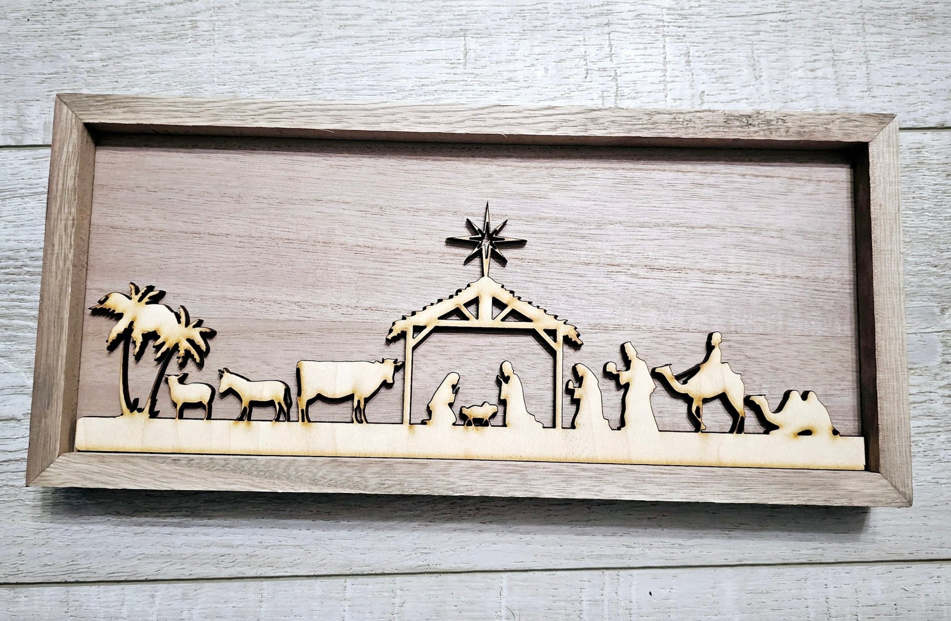 Nativity set - Custard cuts