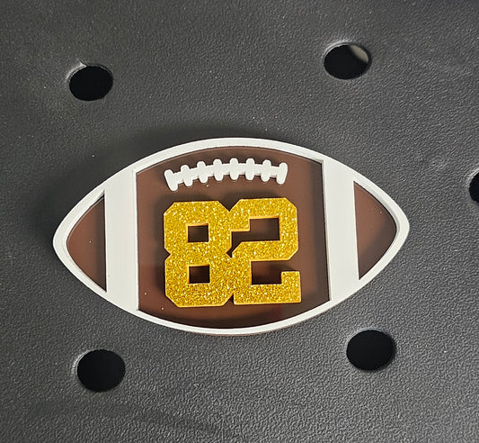Football bogg charm