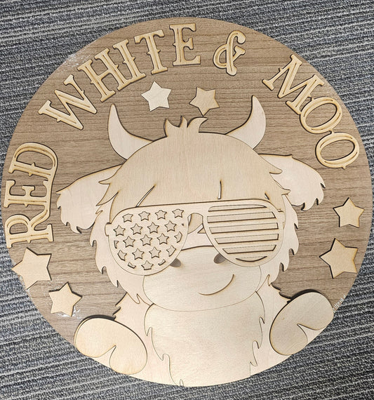 Red white and moo