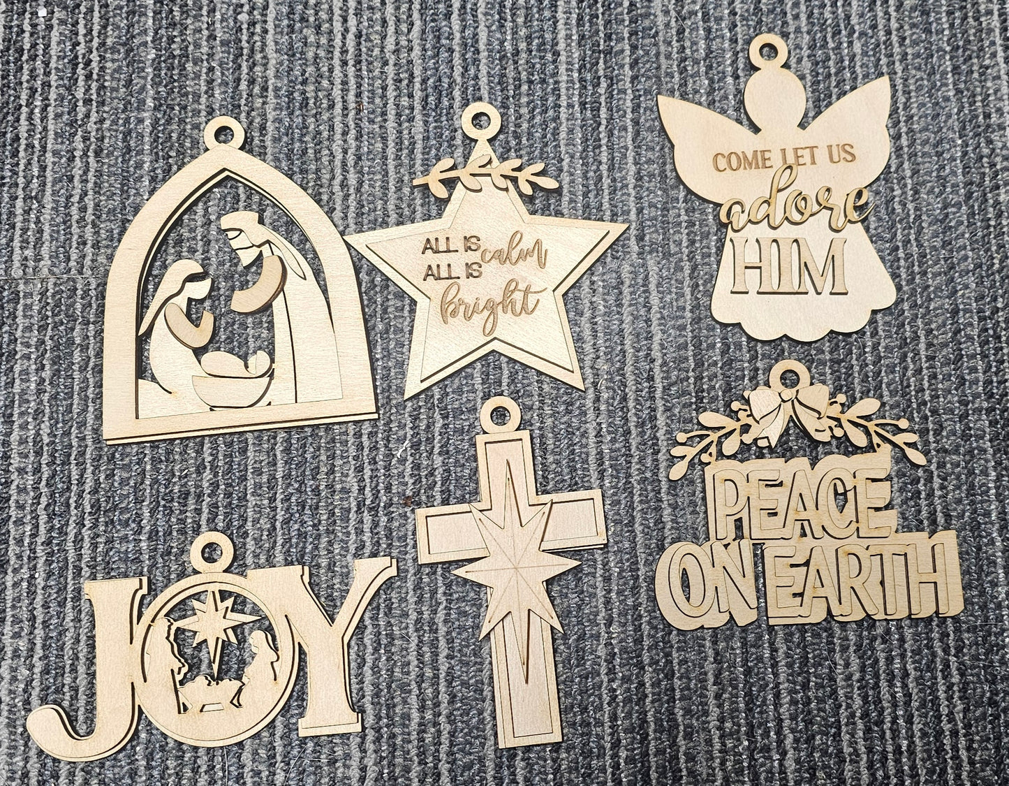 Joy ornament SET