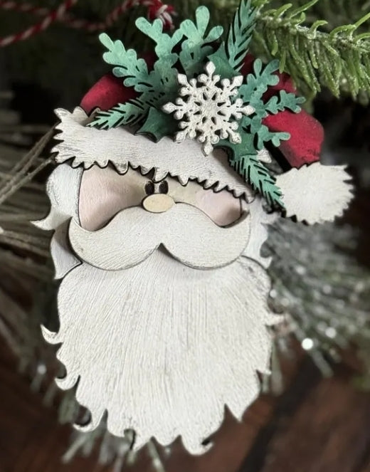Santa ornament