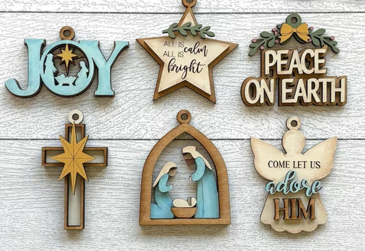 Joy ornament SET
