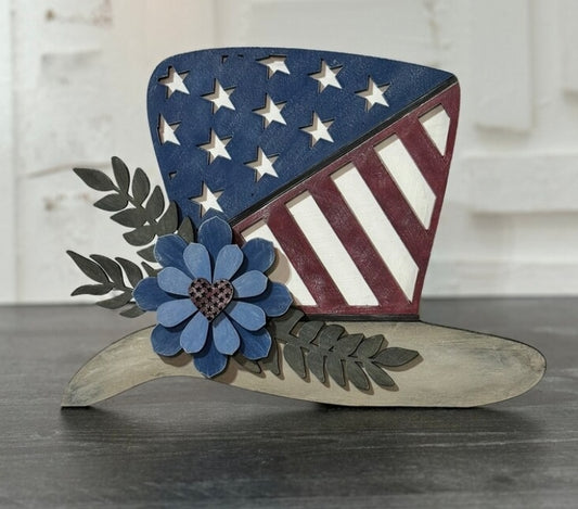 Weekly patriotic hat