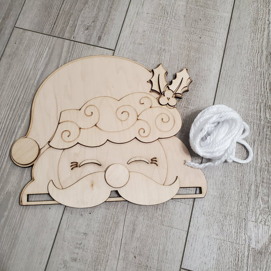 Santa door hanger - Custard cuts