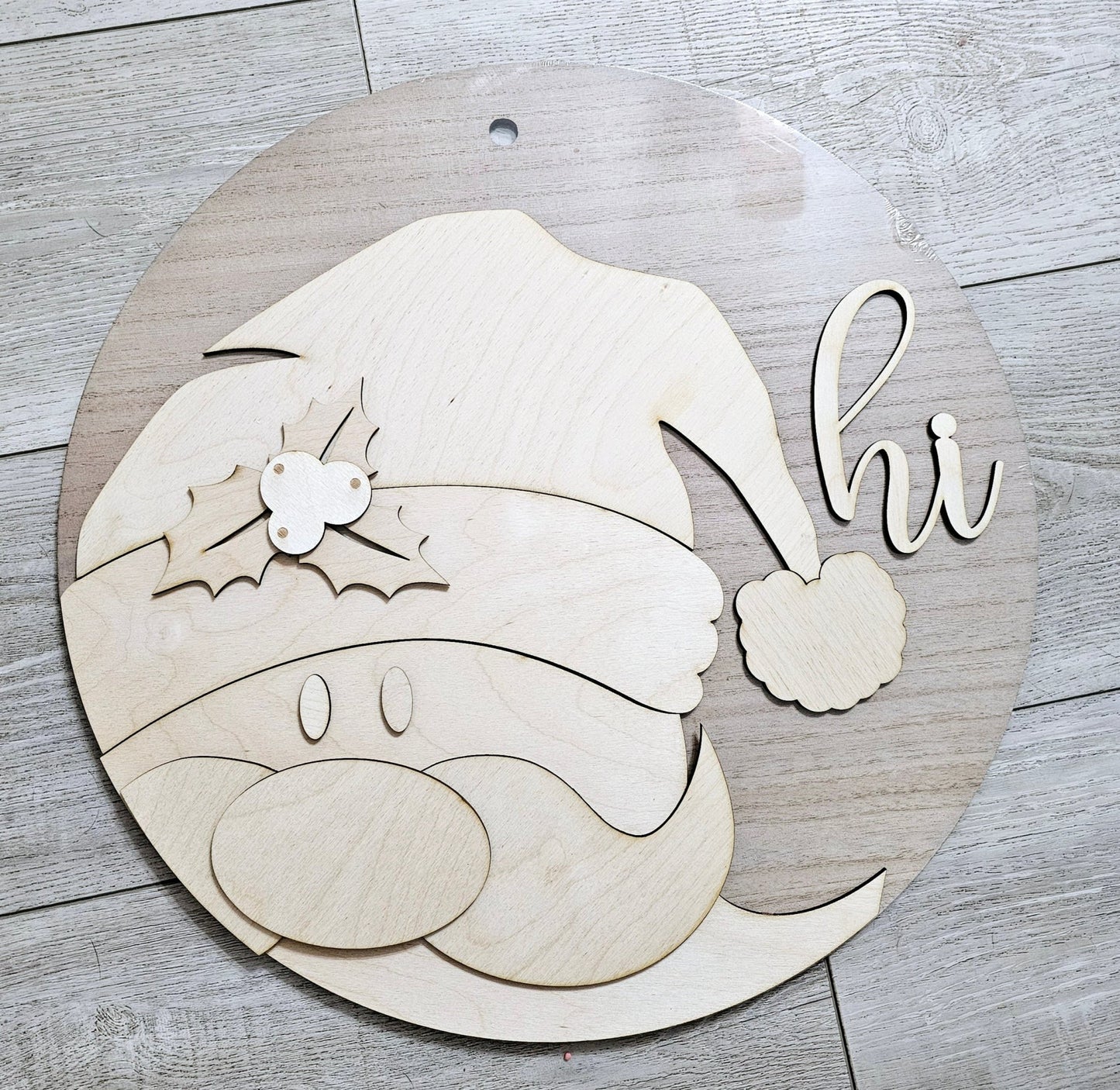 Santa round - Custard cuts